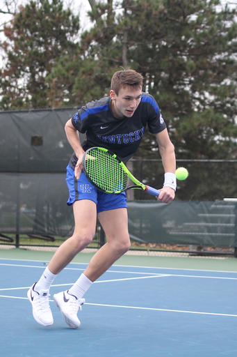 Cesar Bourgois

The University of Kentucky men's tennis team beats Northern Illinois on Sunday, February 25, 2018 at Boone Tennis Center in Lexington, Ky.

Photo by Quinn Foster I UK Athletics