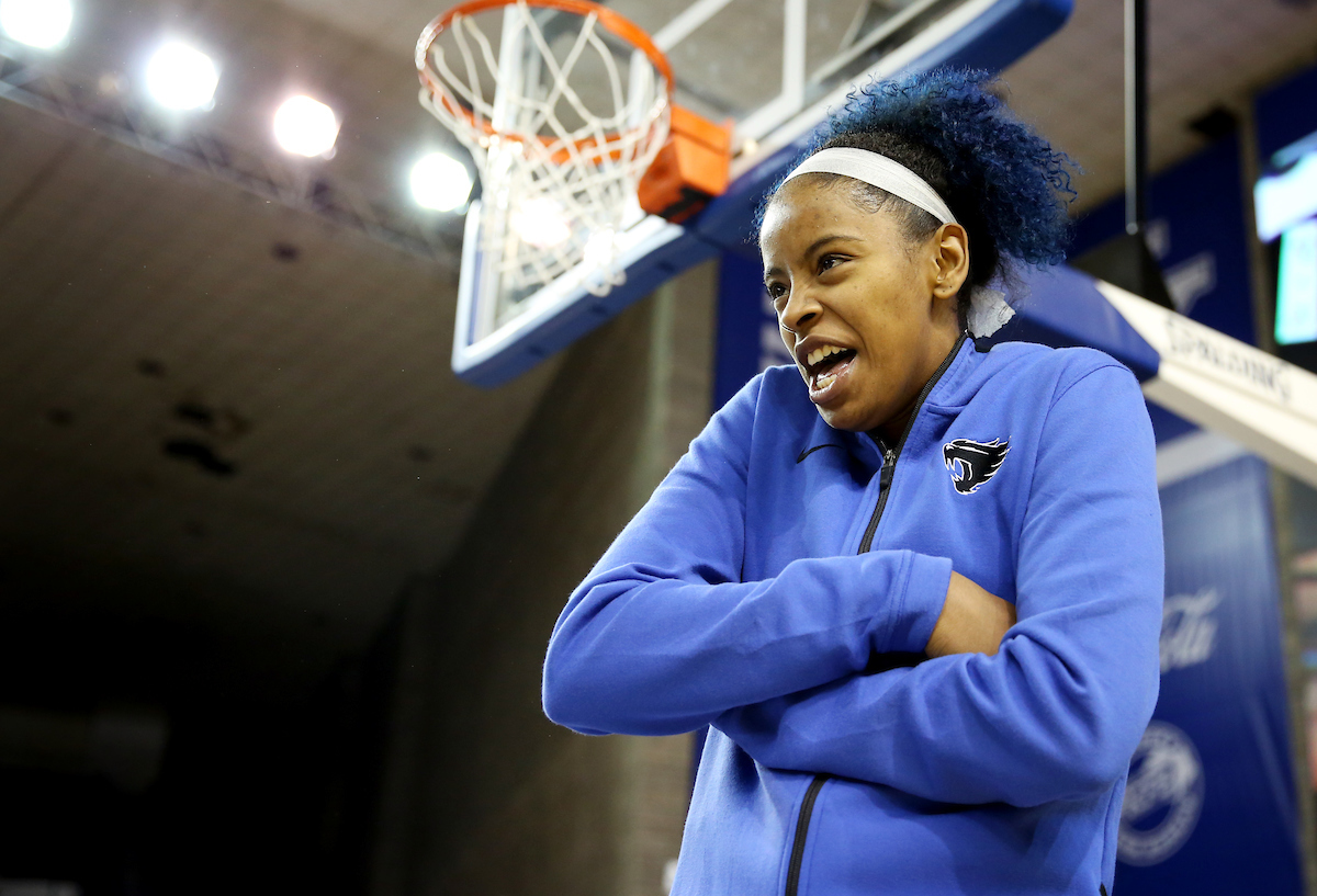 KeKe McKinney

The UK Women's Basketball falls to South Carolina. 

Photo by Britney Howard | UK Athletics