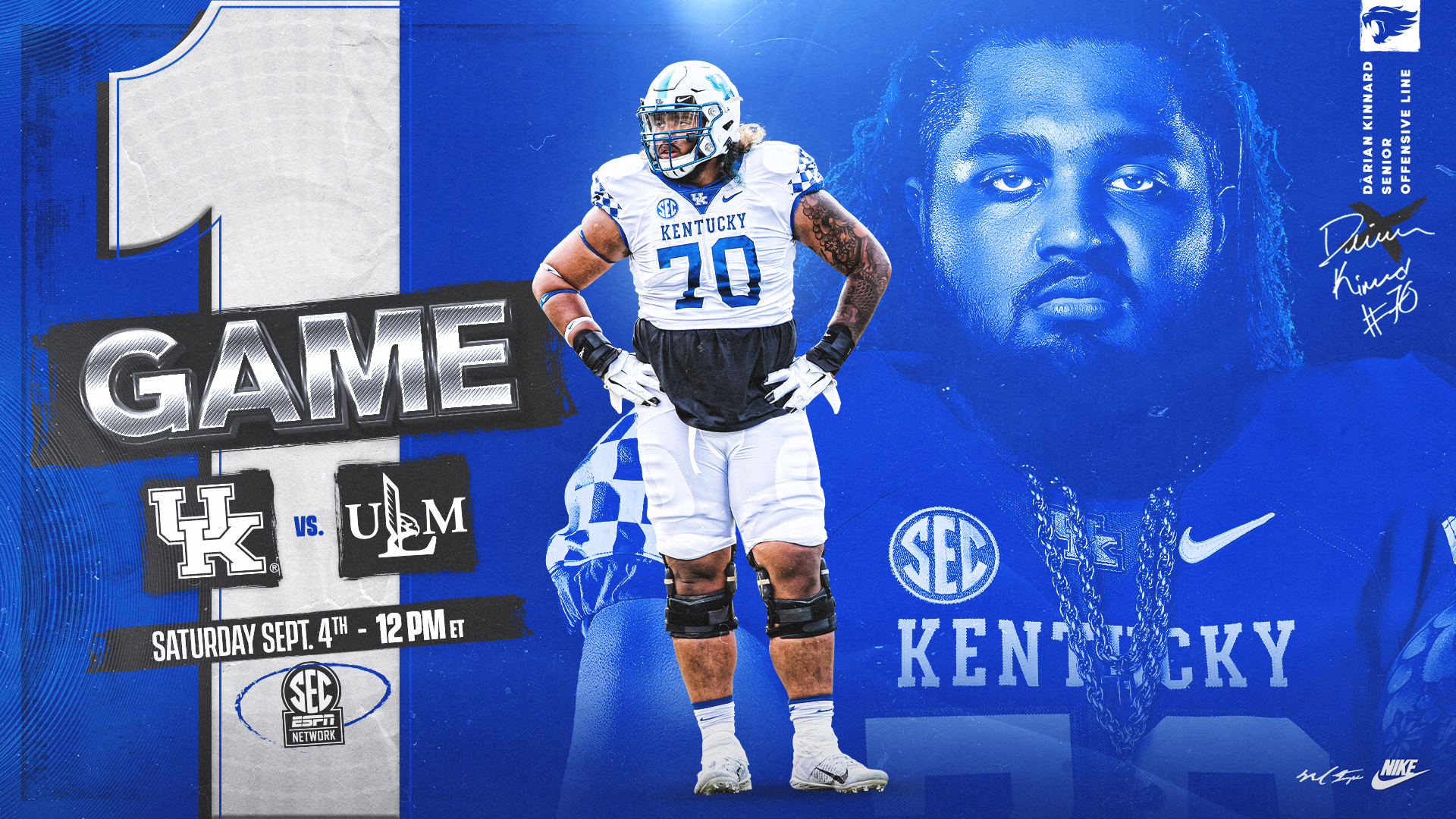 Kentucky Looks for 12th Straight Non-SEC Win in Season Opener