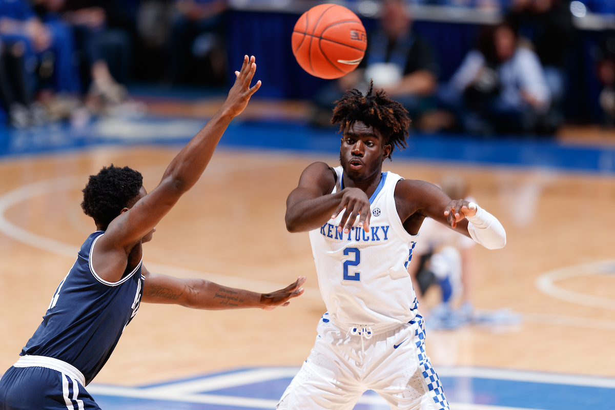 Kahlil Whitney.

Kentucky beat Mount St. Mary?s 82-62.


Photo by Elliott Hess | UK Athletics