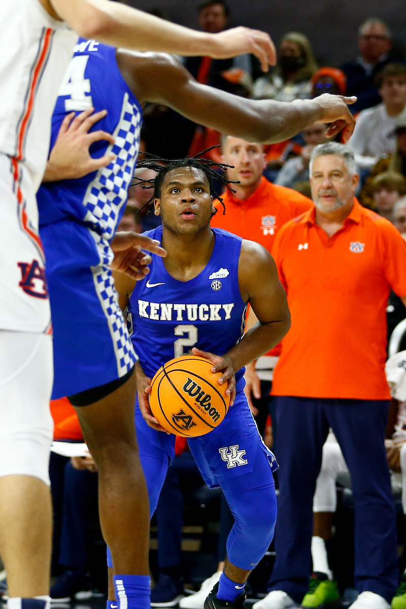 Sahvir Wheeler. 

Kentucky falls to Auburn 80-71. 

Photo By Barry Westerman | UK Athletics