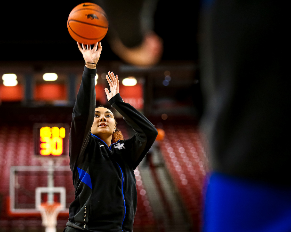 Treasure Hunt.

Kentucky at Arkansas Shootaround.

Photo by Eddie Justice | UK Athletics