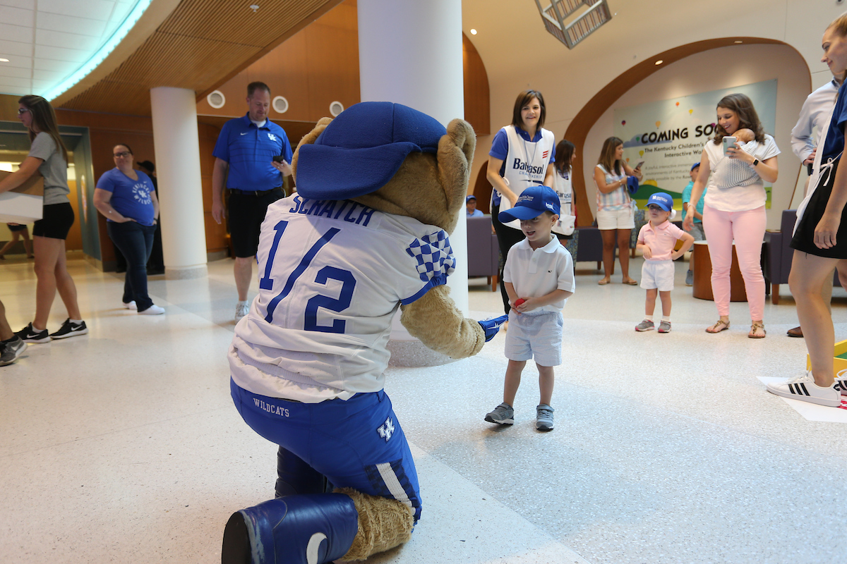 The PGA Tour and select student-athletes partner with the Kentucky Children?s Hospital for a Mini Golf Charity Event on Wednesday, July 18th, 2018 at the Albert B. Chandler Hospital in Lexington, KY.

Photos by Noah J. Richter | UK Athletics