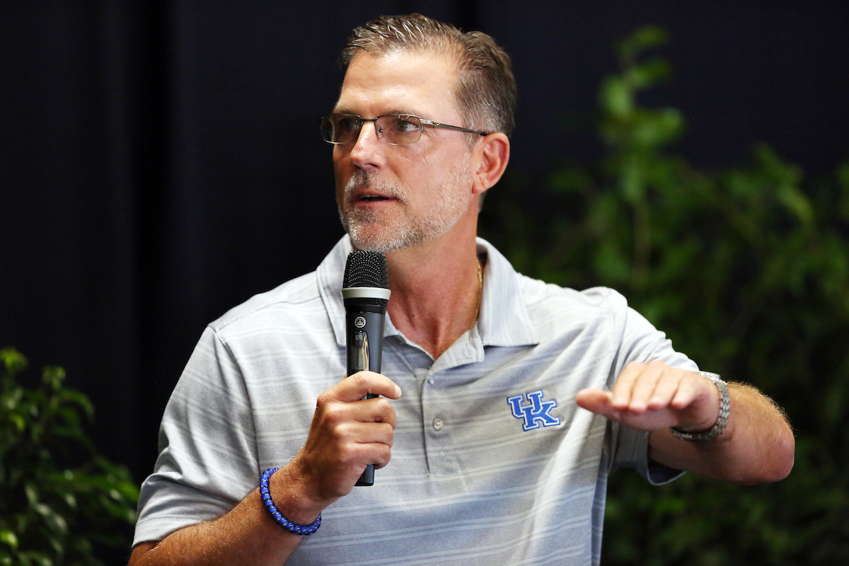 Eddie Gran

The Football Team Alumni Luncheon on Thursday, July 26, 2018. 

Photo by Britney Howard | UK Athletics