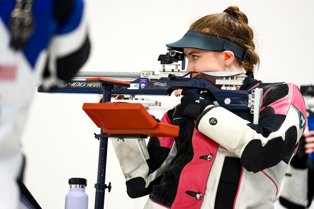 Allison Buesseler. 

Kentucky Rifle vs Morehead St.

Photo by Eddie Justice | UK Athletics