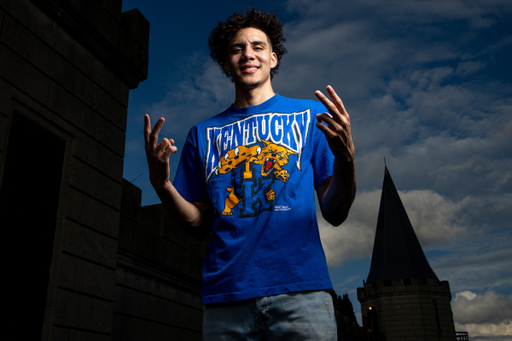 Lance Ware.

Kentucky MBB Photoshoot at the Kentucky Castle.

Photo by Eddie Justice | UK Athletics