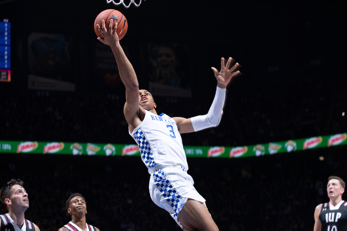 Keldon Johnson

Men's Basketball beats IUP 86-64.

Photo by Mark Mahan | UK Athletics