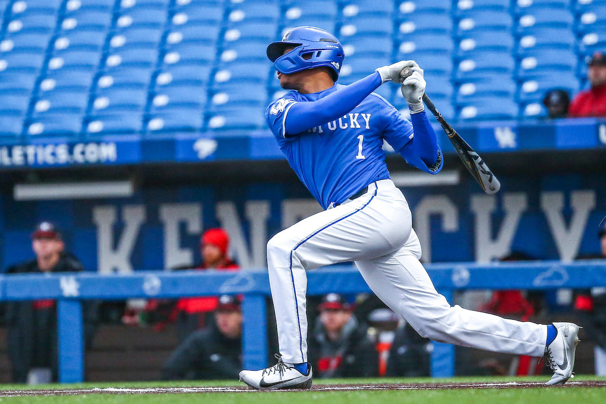 Daniel Harris IV.

Kentucky loses to Georgia 2-4.

Photo by Sarah Caputi | UK Athletics