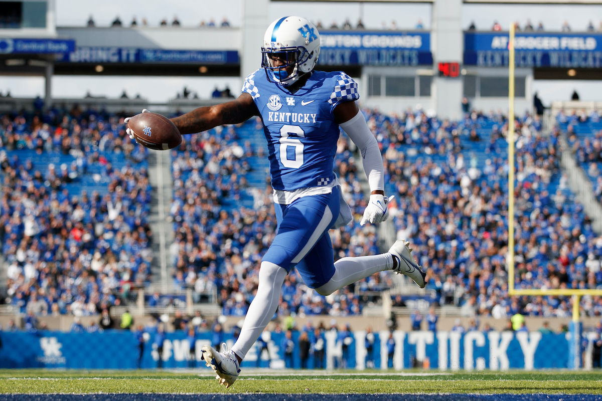 Josh Ali.

Kentucky beat New Mexico State 56-16.

Photo by Elliott Hess | UK Athletics