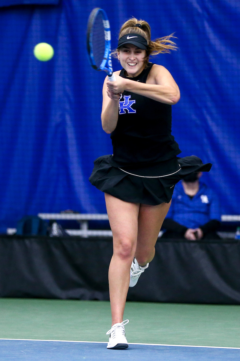Carlota Molina.

Kentucky defeats Penn State 4-3.

Photo by Grace Bradley | UK Athletics