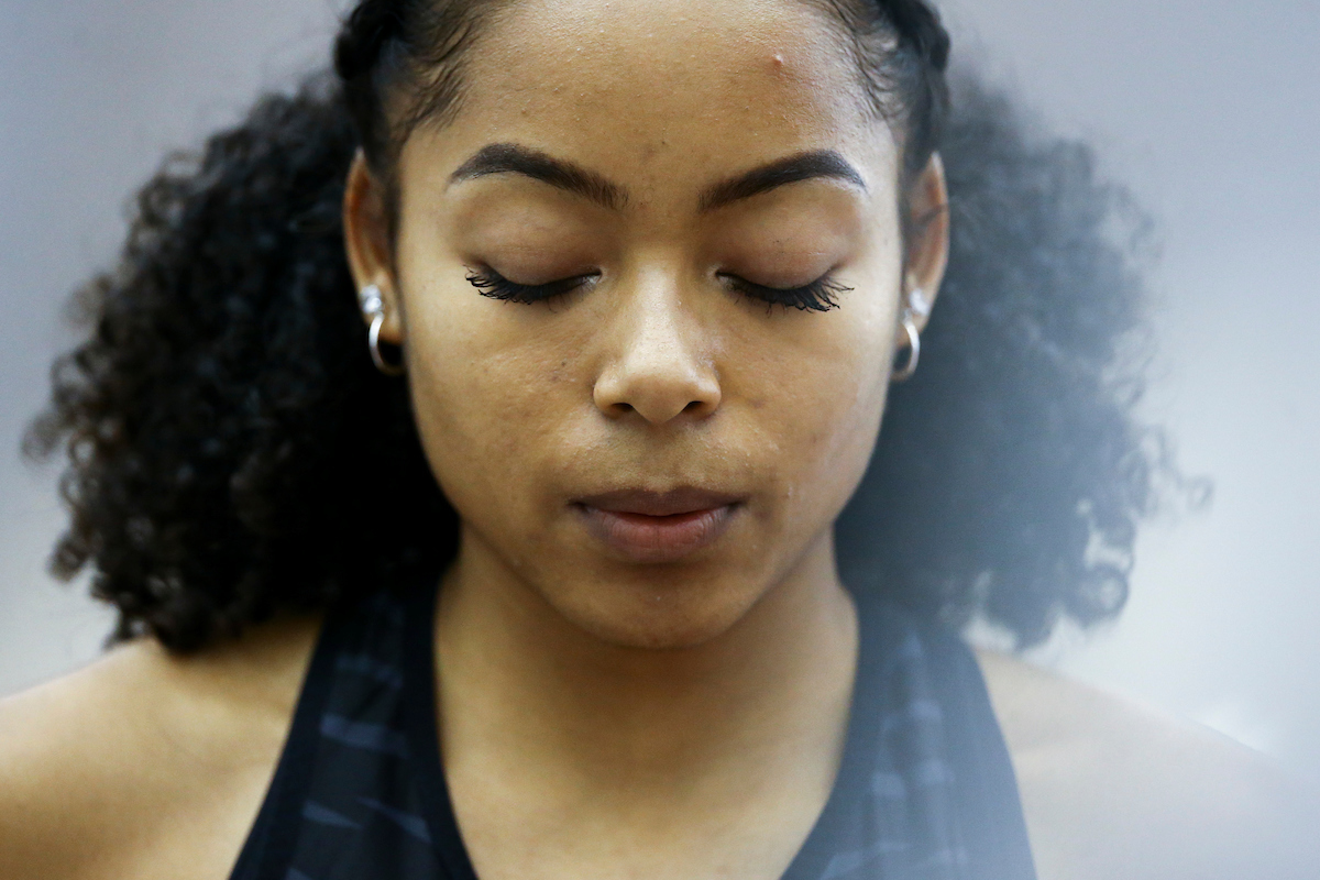 Nami Wilson.

2020 SEC Indoors day one.

Photo by Chet White | UK Athletics