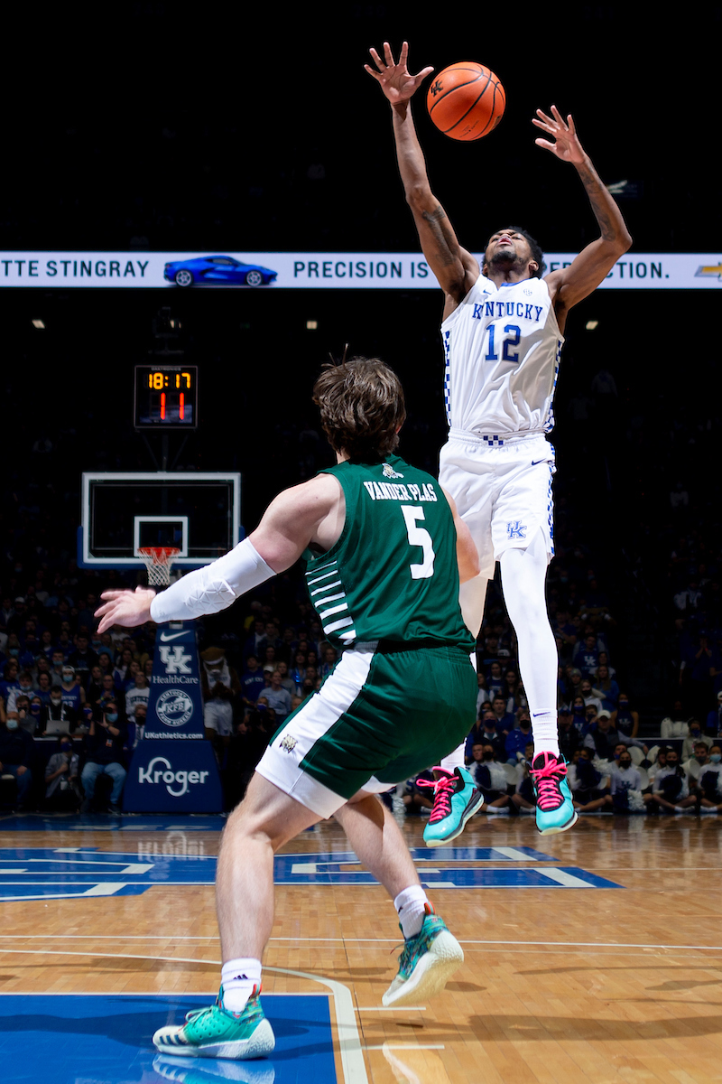 Keion Brooks Jr. 

Kentucky beat Ohio University 77-59.

Photo By Barry Westerman | UK Athletics