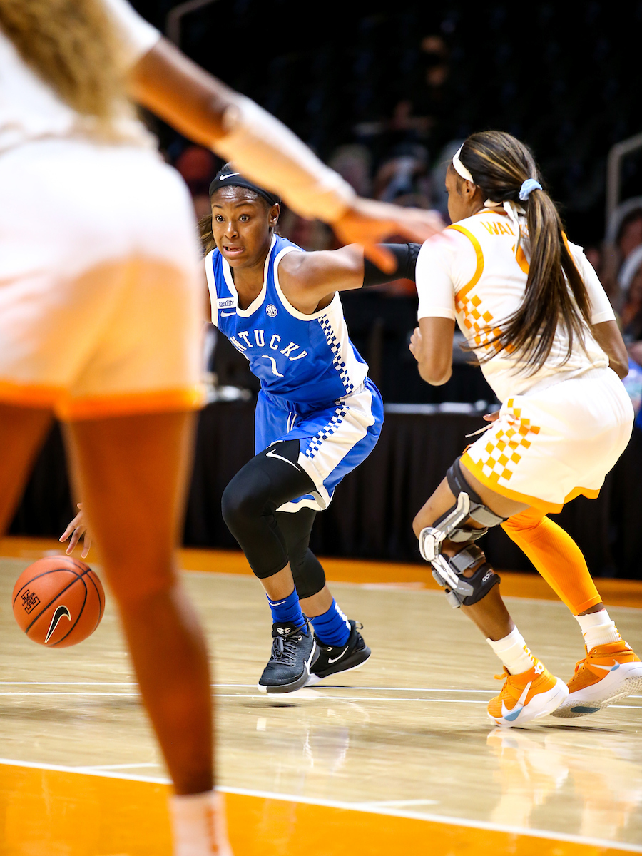 Robyn Benton. 

Kentucky loses to Tennessee 70-53.

Photo by Eddie Justice | UK Athletics