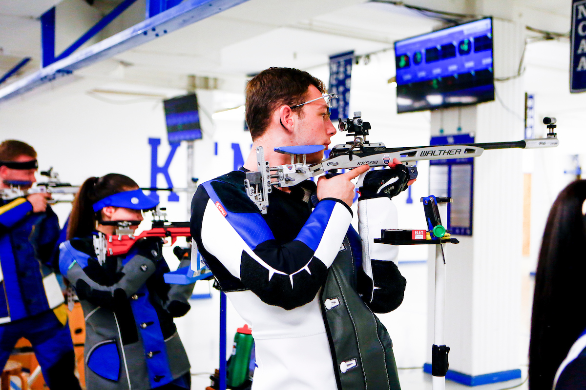 Mason Hamilton.

UK Rifle v Akron.

Photo by Hannah Phillips | UK Athletics