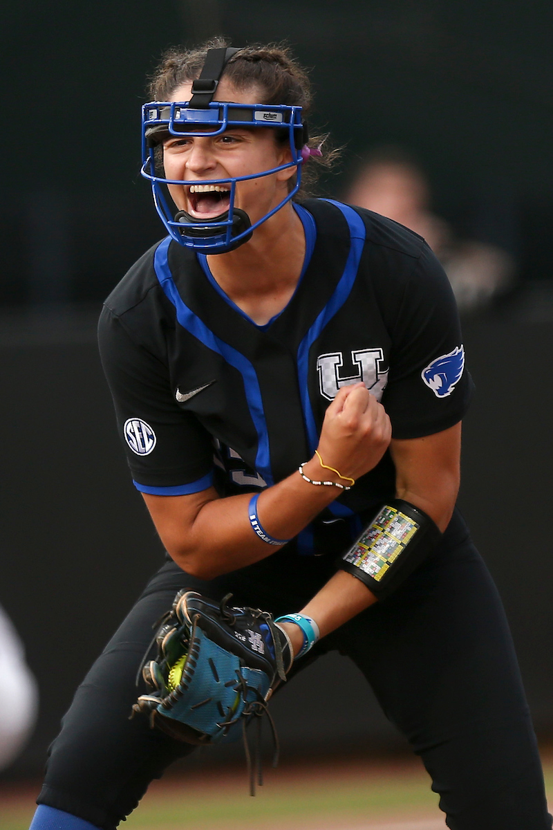 Alexia Lacatena.

Kentucky defeats Virginia Tech 5-4.

Photo by Grace Bradley | UK Athletics