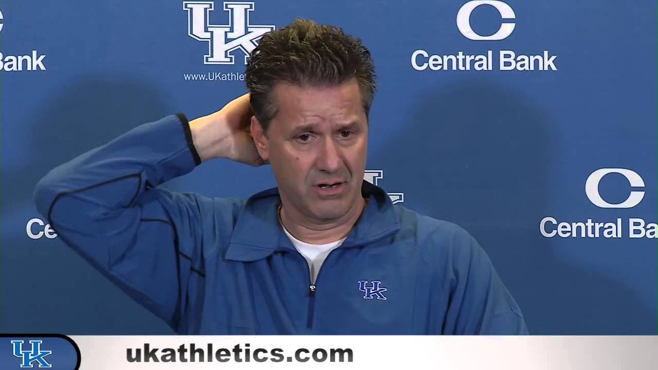 Kentucky Wildcats TV: Coach Calipari Pre-Auburn