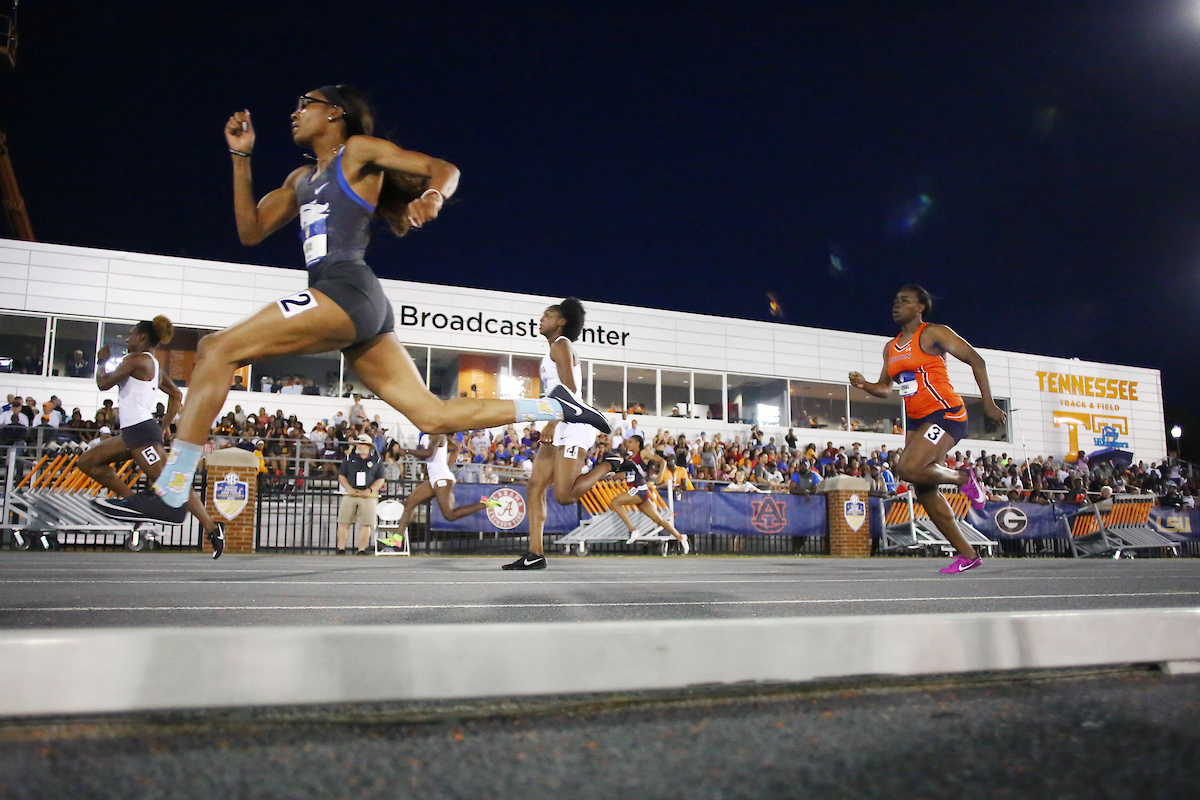 Kianna Gray.

Day two of the 2018 SEC Outdoor Track and Field Championships on Saturday, May 12, 2018, at Tom Black Track in Knoxville, TN.

Photo by Chet White | UK Athletics