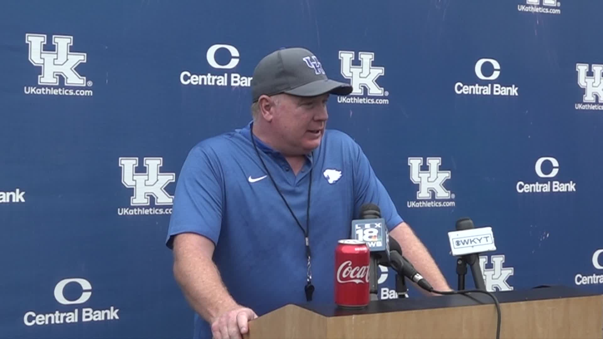 FB: Coach Mark Stoops Post-Saturday Practice