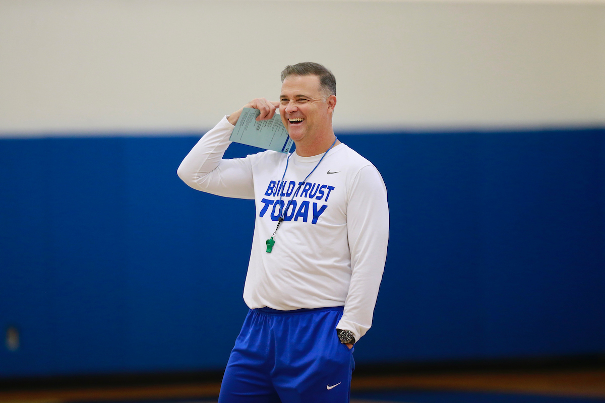 Matthew Mitchell.

2019 Media Day

Photo by Noah J. Richter | UK Athletics