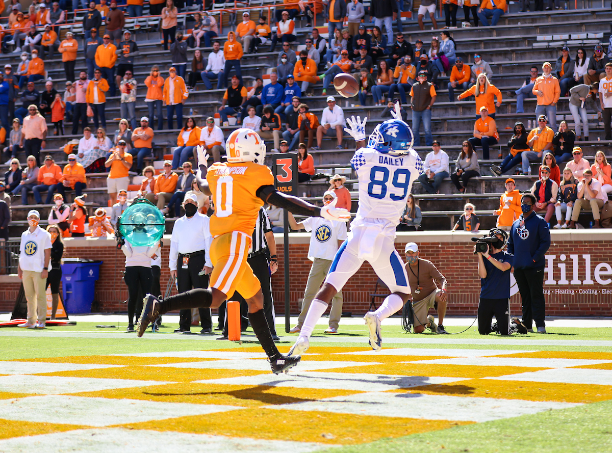 Allen Dailey Jr.

UK defeats Tennessee 34-7

Photo By Jacob Noger | UK Football