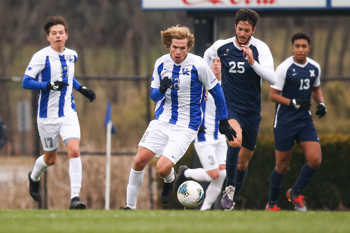 Clay Holstad.

Kentucky beats Xavier 2-1.

Photo by Grace Bradley | UK Athletics