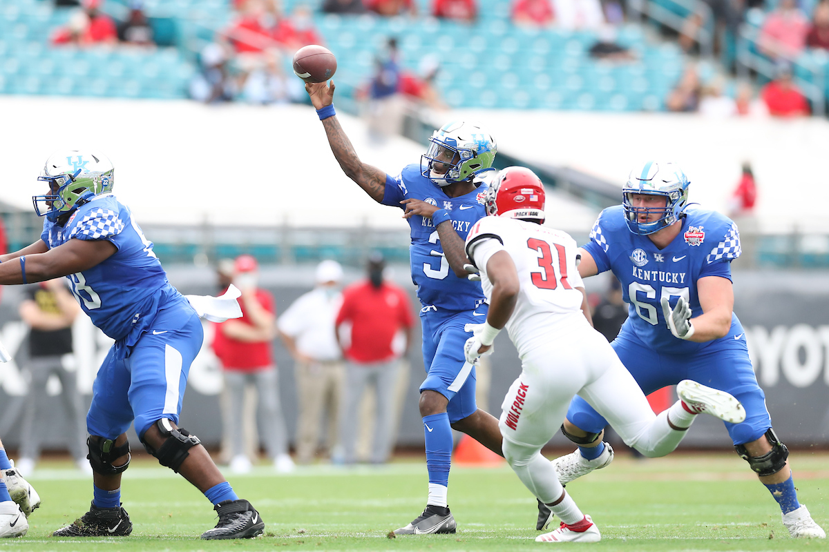 TERRY WILSON.

Kentucky beats NC State, 23-21, to win the TaxSlayer Gator Bowl.

Photo by Elliott Hess | UK Athletics
