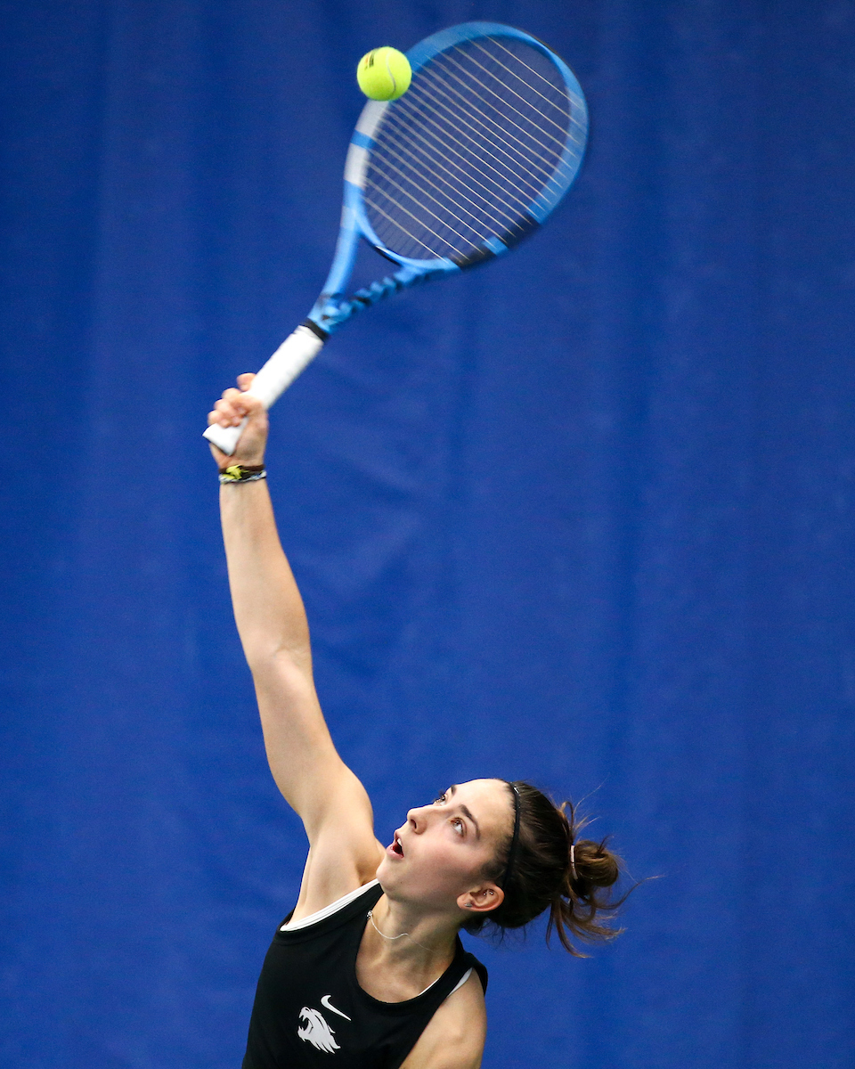 Maialen Morante. 

Kentucky beats Miami 7-0.

Photo by Eddie Justice | UK Athletics