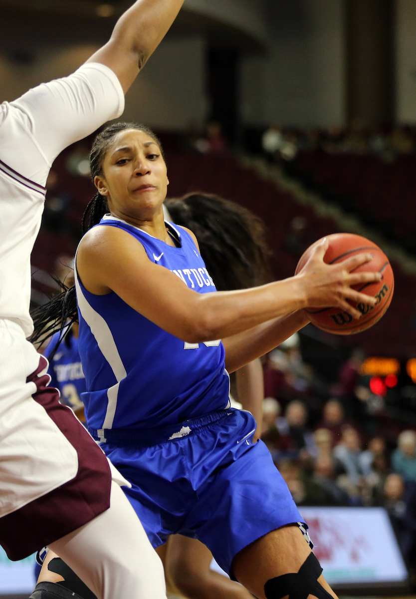 Alyssa Rice

The University of Kentucky women's basketball team falls to Texas A&M on January 4, 2018 at Reed Arena. 

Photo by Britney Howard | UK Athletics