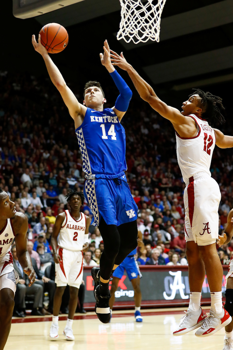 Tyler Herro.

Kentucky falls to Alabama 77-75 on Saturday, January 5, 2019, at Coleman Coliseum in Tuscaloosa, AL.

Photo by Chet White | UK Athletics