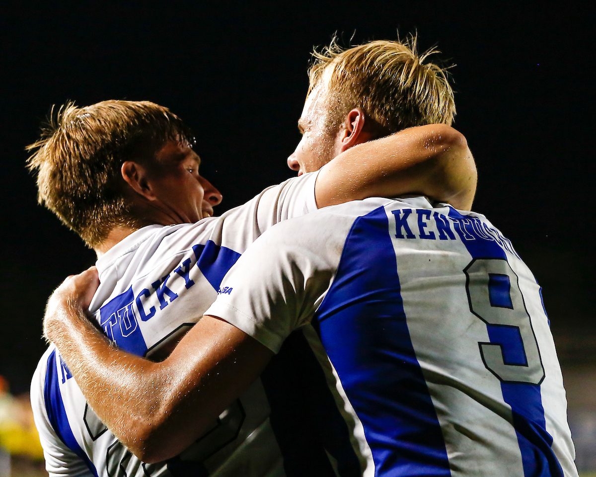 Oliver Juul, Eythor Bjorgolfsson.

Kentucky beats Notre Dame 1-0.

Photo by Grace Bradley | UK Athletics