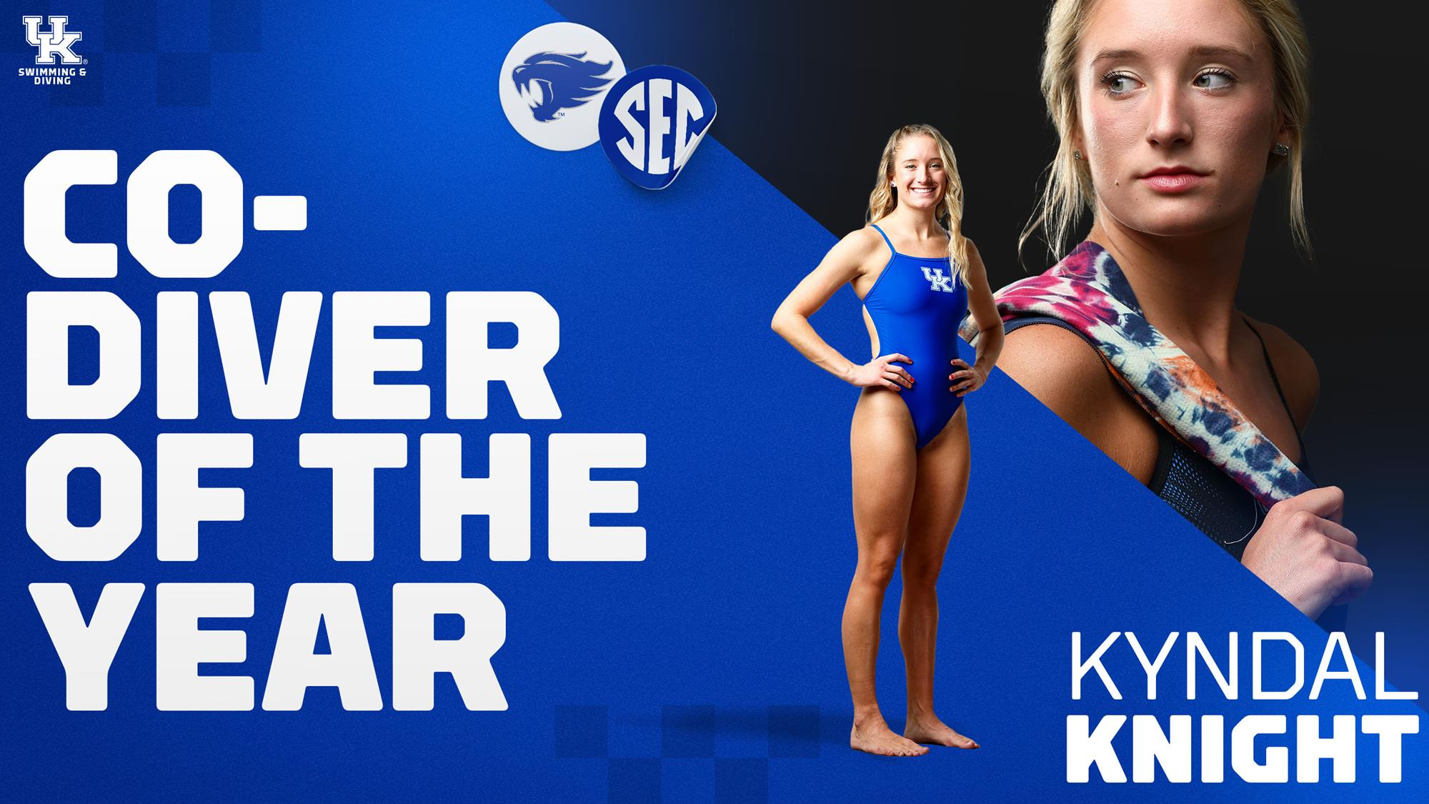 Kyndal Knight Named SEC Co-Diver of the Year