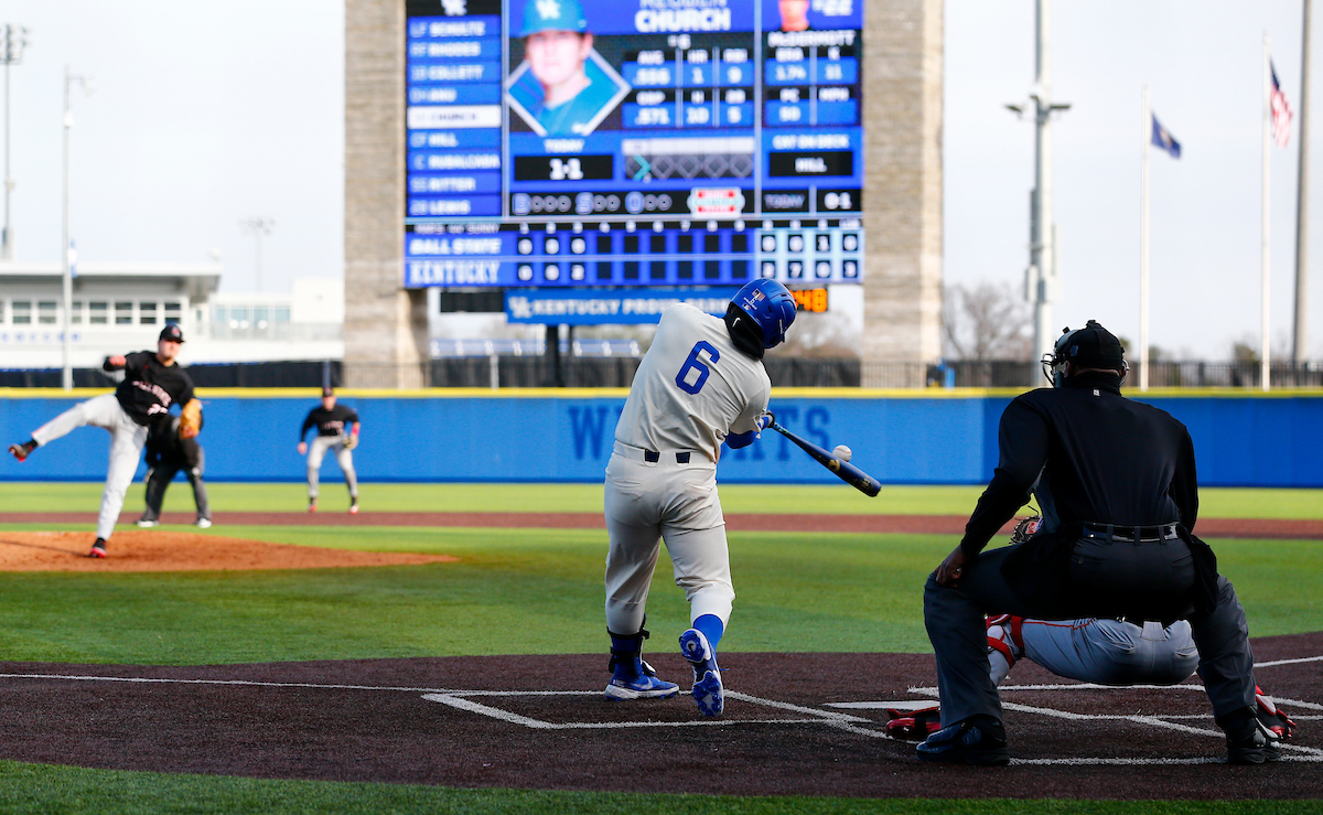 Reuben Church. 

Kentucky falls to Ball State, 3-2. 

Photo By Barry Westerman | UK Athletics