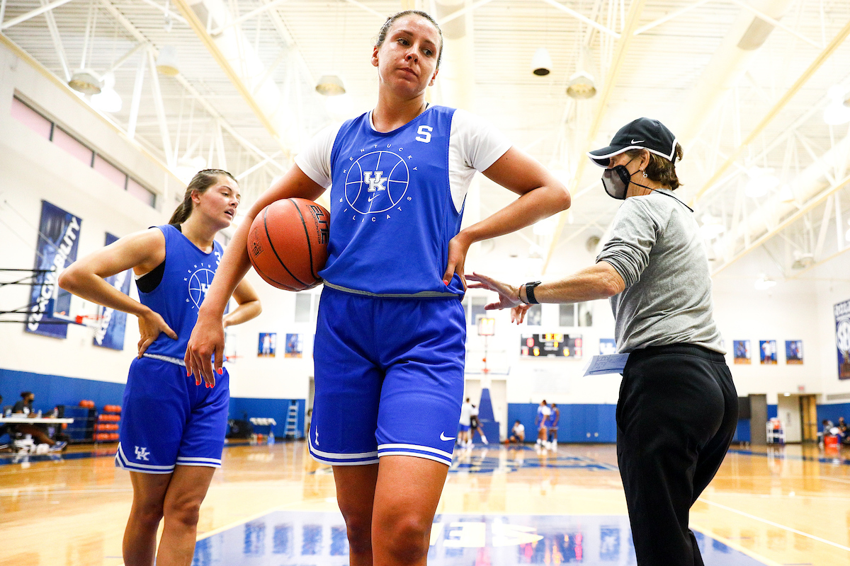 Blair Green.

Kentucky Women’s Basketball Practice.

Photo by Eddie Justice | UK Athletics