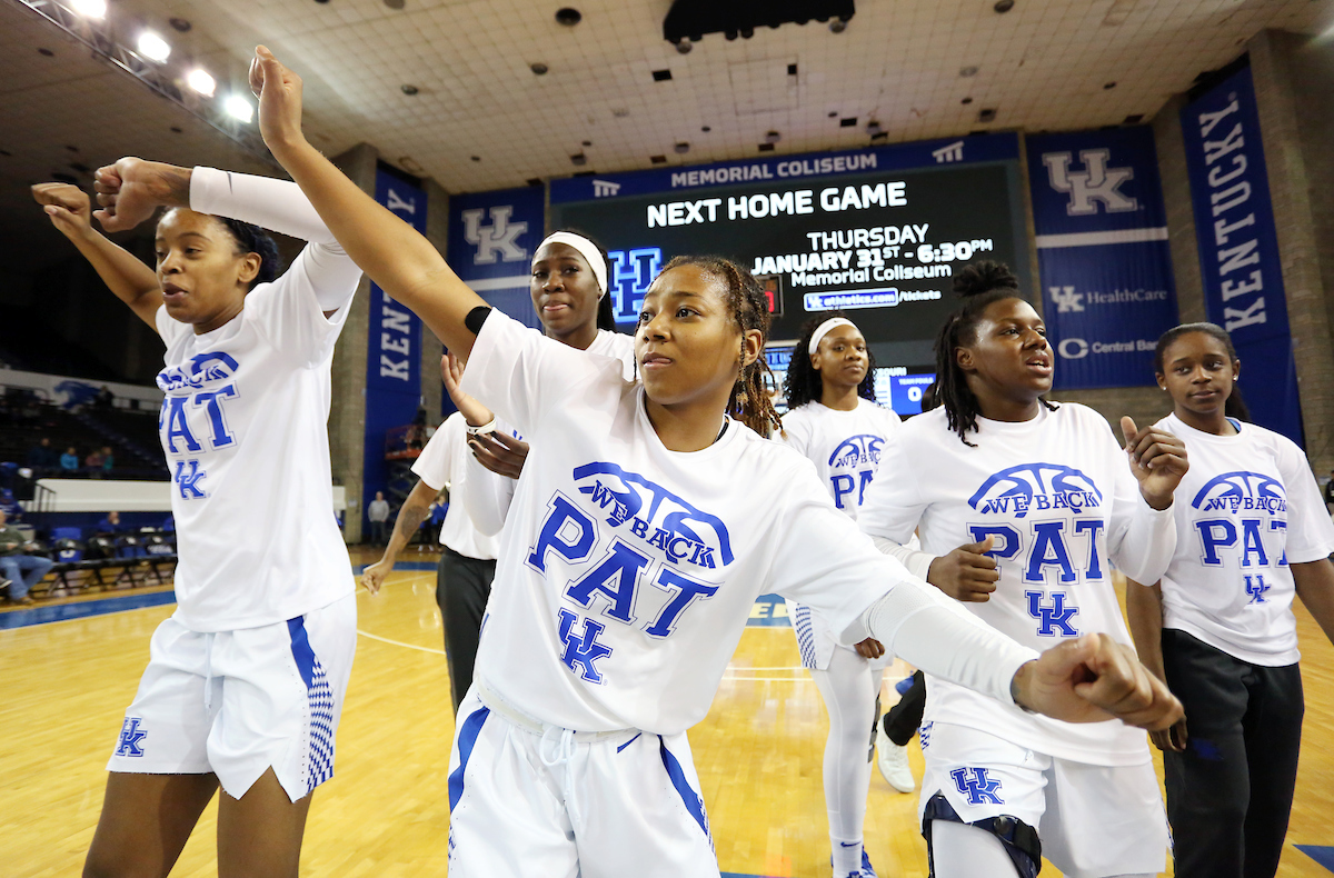 Jaida Roper 

The UK Women's Basketball team beats Mizzou. 

Photo by Britney Howard  | UK Athletics