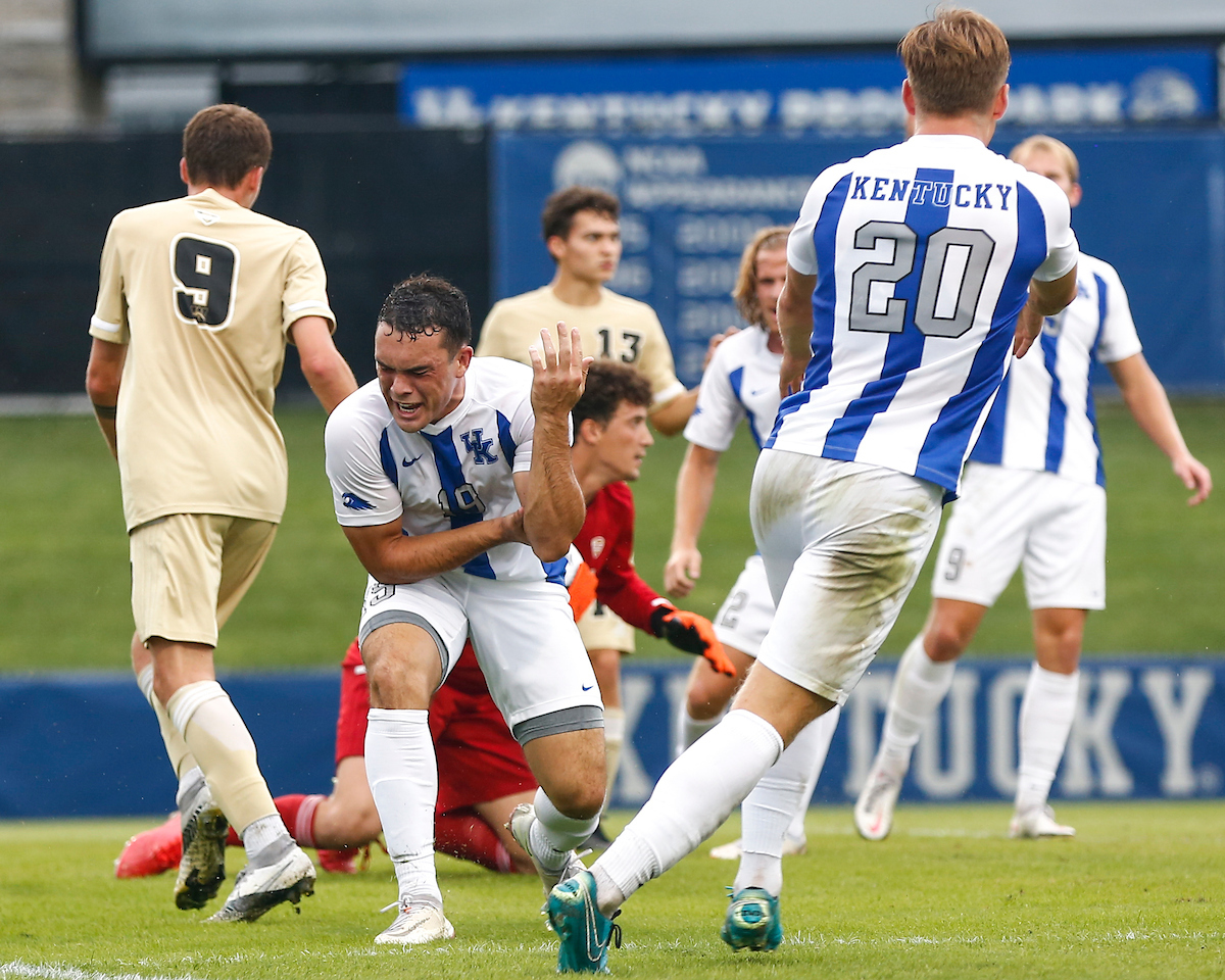Luke Andrews.

Kentucky defeats Western Michigan 1-0.

Photo by Grace Bradley | UK Athletics