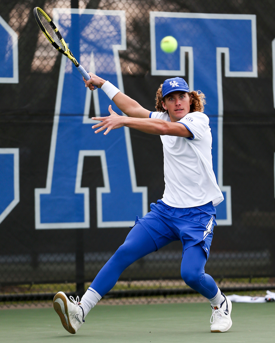 Liam Draxl.

Kentucky sweeps Alabama 7-0.

Photo by Grace Bradley | UK Athletics