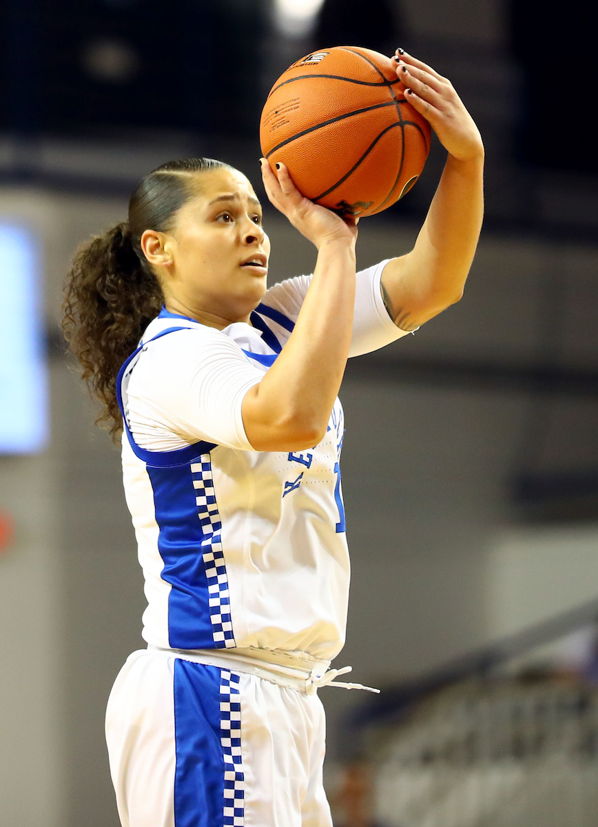 Sabrina Haines

Kentucky beats Samford 79-49. 

Photo by Britney Howard | Staff