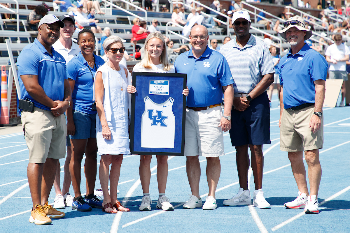 Kaitlyn Lacy.

Day two of the Kentucky Invitational. Senior Day.

Elliott Hess | UK Athletics