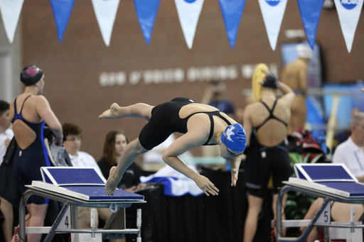 UK Women's Swimming & Diving in action on day two of the 2018 NCAA Championships on Thursday March 15, 2018 at the McCorkle Aquatic Pavilion.

Photos by Noah J. Richter | UK Athletics