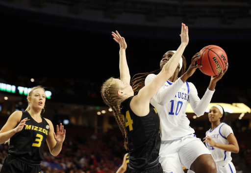 Rhyne Howard

The UK women's basketball team falls to Missouri in the SEC Tourney on Friday, March 8, 2019.

Photo by Britney Howard | UK Athletics