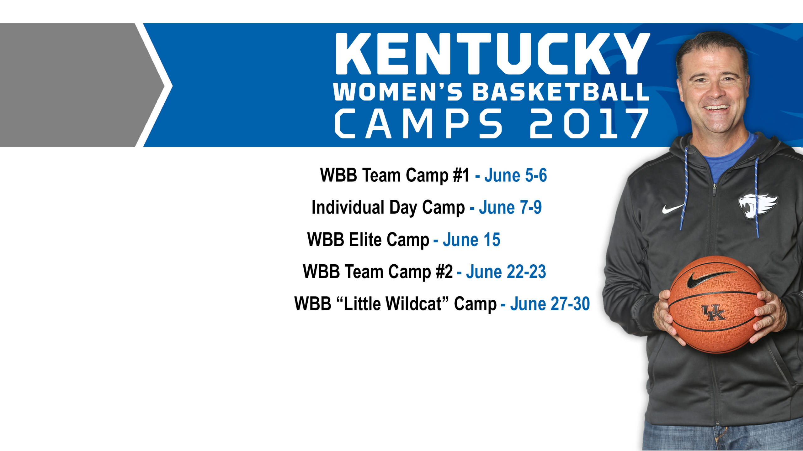 2017 Kentucky Women's Basketball Team Camps