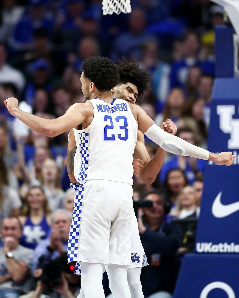 EJ Montgomery. Nick Richards.

Kentucky beat Miss St. 80-72.

Photo by Elliott Hess | UK Athletics