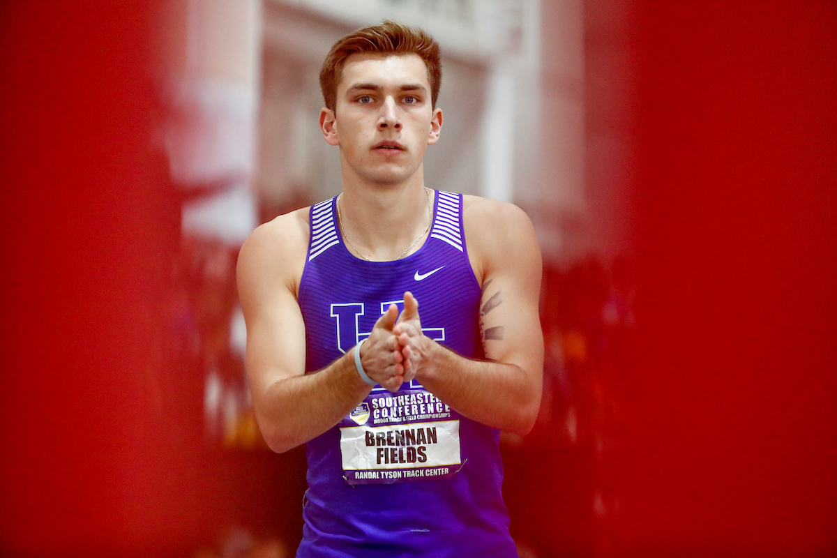 Brennan Fields.

Day two of the 2019 SEC Indoor Track and Field Championships.

Photo by Chet White | UK Athletics