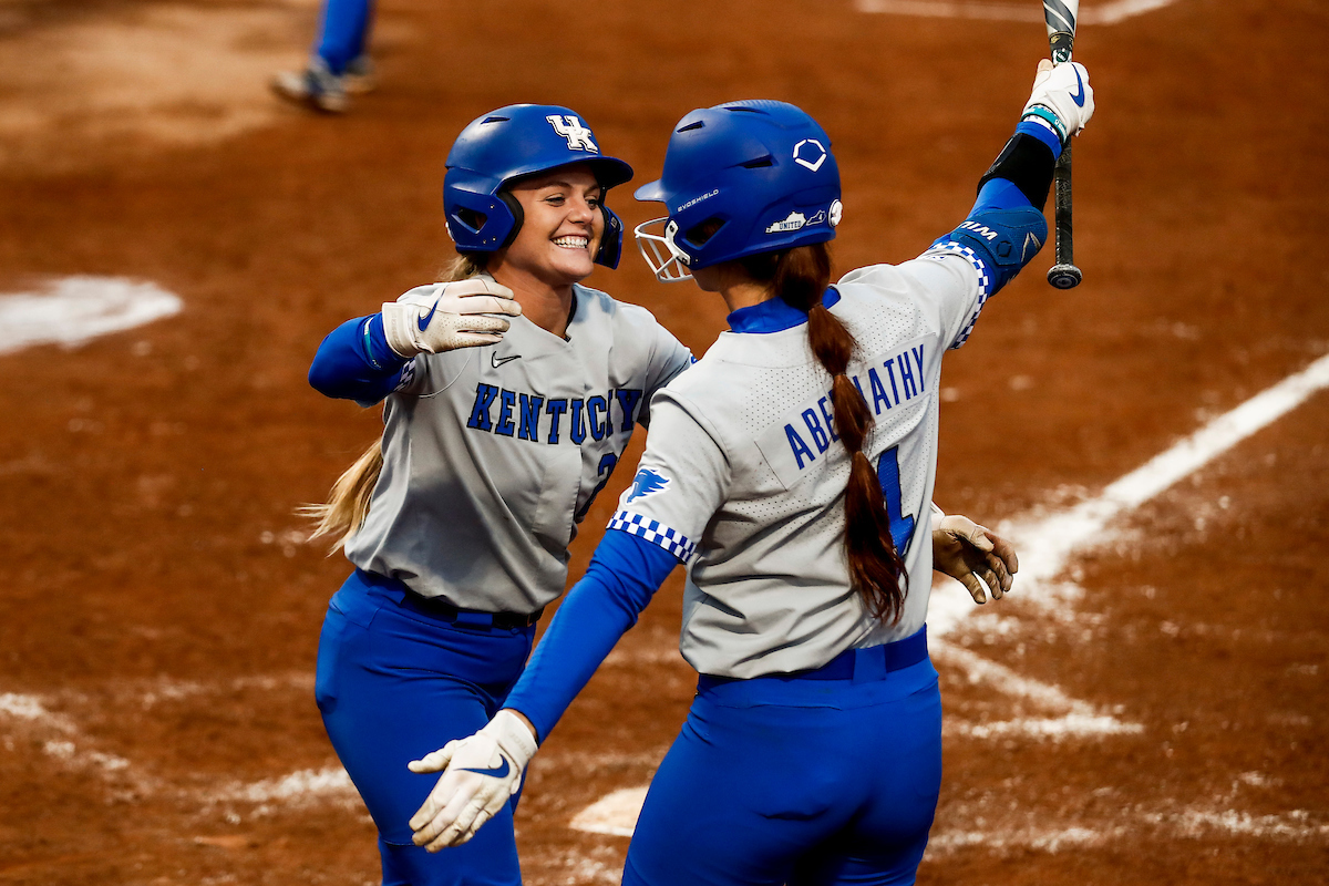 Erin Coffel. Renee Abernathy.

Kentucky loses to Ole Miss 7-6.

Photos by Chet White | UK Athletics