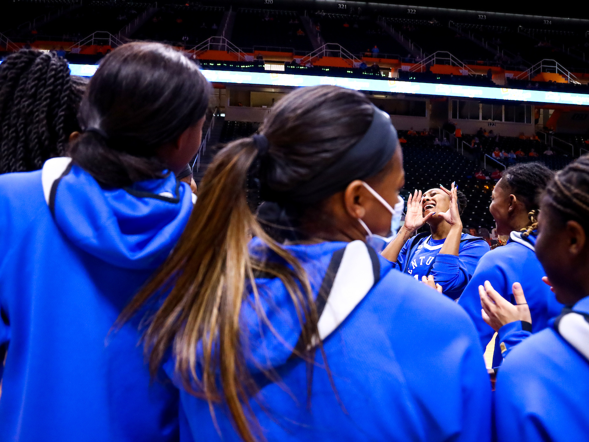 Tatyana Wyatt. 

Kentucky loses to Tennessee 70-53.

Photo by Eddie Justice | UK Athletics