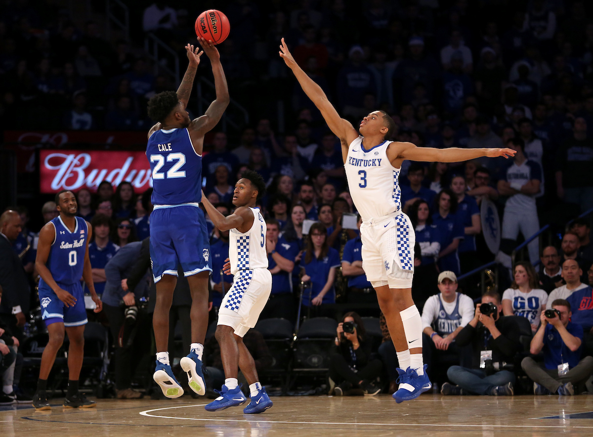 Keldon Johnson. 

UK falls to Seton Hall 84-83. 


Photo By Barry Westerman | UK Athletics
