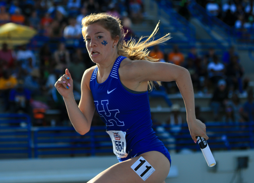 during the Pepsi Florida Relays at James G. Pressly Stadium on Saturday, March 30, 2019 in Gainesville, Fla. (Photo by Matt Stamey)