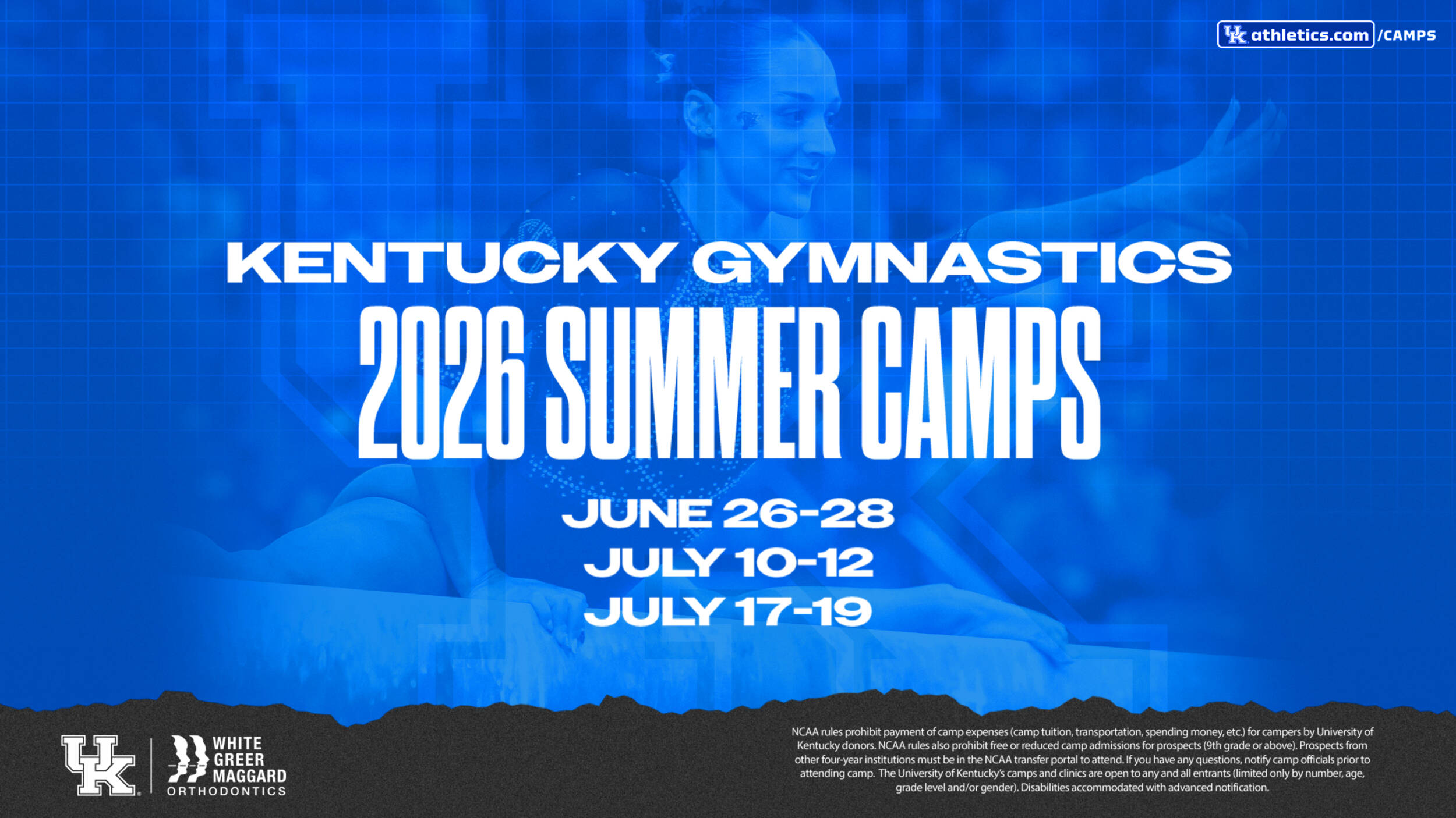Kentucky Gymnastics 2026 Summer Camps