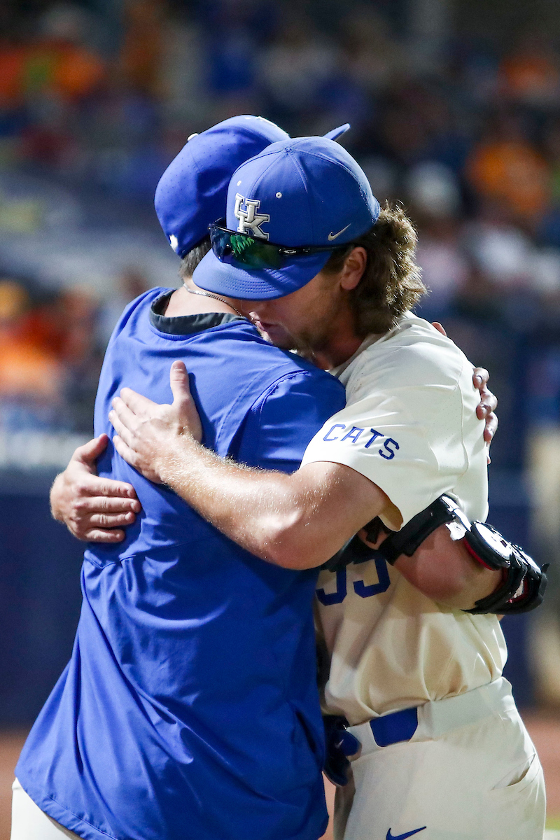 Darren Williams. Adam Fogel.

Kentucky loses to Tennessee 2-12.

Photo by Sarah Caputi | UK Athletics