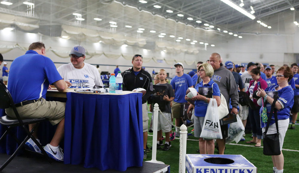 UK Football Fan Day Set for Saturday, Aug. 8